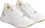 Calvin Klein Witte Shearling-gevoerde Casual Sneakers - Thumbnail 8