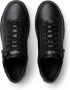 Calvin Klein Zwarte Leren Sneakers met Ingelegd Logo Black Dames - Thumbnail 4