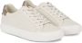 Calvin Klein Beige Leren Sneaker Casual Stijl - Thumbnail 5