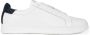 Calvin Klein Effen Vetersneakers White Heren - Thumbnail 8