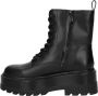 Calvin Klein Jeans Zwarte Veters Flatform Booties Black Dames - Thumbnail 7
