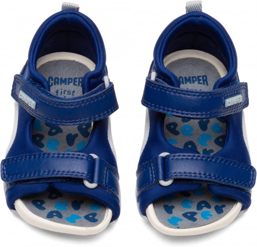 Camper Kids Ous sandalen met dubbele bandjes Blauw - Foto 6