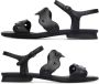 Camper Flat Sandals Unieke Twins Platte Sandalen Yellow Black Dames - Thumbnail 10