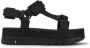 Camper Stijlvolle platte sandalen in zwart en oranje Black Dames - Thumbnail 19