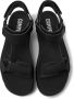 Camper Stijlvolle platte sandalen in zwart en oranje Black Dames - Thumbnail 20