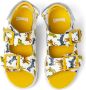 Camper Oruga Sandalen Kinderen Wit Oranje - Thumbnail 3