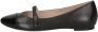 Caprice Ballerina's met riempje comfort schoen business schoen flats met klittenbandriempjes - Thumbnail 10