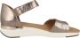 Caprice KANDY leren sandalen taupe metallic - Thumbnail 9