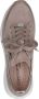 Caprice Namika comfort leren sneakers beige goud - Thumbnail 5