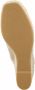 Castañer Canvas Sandalen met Raffia Sleehak Beige Dames - Thumbnail 7