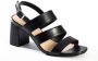 Celena Sandalen met riem 'Charis' zwart - Thumbnail 4