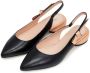 Cesare Gaspari Luxe Leren Ballerina Zwart Black Dames - Thumbnail 14