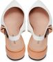 Cesare Gaspari Luxe Leren Ballerina Ivoor Beige Dames - Thumbnail 15