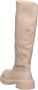 Cesare Gaspari Kniehoge lederen laarzen Beige Dames - Thumbnail 21
