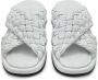 Cesare Gaspari Luxe Leren Sandalen Wit White Dames - Thumbnail 12