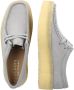 Clarks Dames schoenen Wallabee Cup D light grey suede - Thumbnail 3