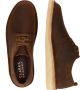 Clarks Coal London Beeswax Bruin Leer Lage veterschoenen - Thumbnail 15