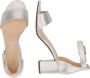 Clarks Pump Sandaal Deva Zilver Metallic Wit - Thumbnail 8