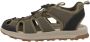 Clarks Trek Wave Platte Sandalen Green Heren - Thumbnail 5