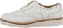 Clarks Witte Brogue Damesschoenen White Dames - Thumbnail 4