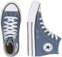 Converse Chuck Taylor All Star High Lift Children Blue - Thumbnail 4