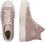 Converse Chuck Taylor All Star Lift Hi Hoge sneakers Dames Roze - Thumbnail 6