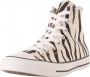 Converse Chuck Taylor All Star Hi sneakers met zebraprint zwart ecru - Thumbnail 6