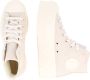 Conver Chuck Taylor All Star Lift 2x High Sneakers Beige - Thumbnail 3