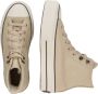 Converse Chuck Taylor All Star Lift Hi Sneakers Leren Sneaker Dames Beige - Thumbnail 12