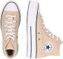 Converse Dames Hoge sneakers Chuck Taylor All Star Lift Hi Beige Textiel - Thumbnail 6