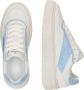Copenahgen studios Copenhagen Studios dames sneaker Charente wit blauw leder - Thumbnail 14