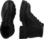 Copenhagen Shoes Zwarte Leren Veterschoenen voor Dames Zwart Dames - Thumbnail 4
