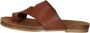 COSMOS 6106703~~~~~~~~~~~~~~~~~~~~~~~ Dames slippers Cognac - Thumbnail 4