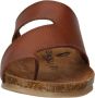 COSMOS 6106703~~~~~~~~~~~~~~~~~~~~~~~ Dames slippers Cognac - Thumbnail 5