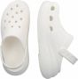 Crocs Classic Crush Sandalen & Slides Dames white maat: 39 40 beschikbare maaten:36 37 38 39 40 - Thumbnail 14