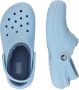 Crocs Kid's Classic Lined Clog Pantoffels maat M2 W4 blauw - Thumbnail 2