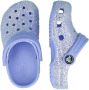 Crocs Sandalen Classic Glitter Clog T 206992-5Q6 Moon Jelly - Thumbnail 4