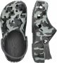 Crocs Classic Spray Camo Kids Clog 207594-097 voor een Zwart Slippers - Thumbnail 7