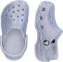 Crocs Classic Glitter Klompen Blauw Meisje - Thumbnail 3
