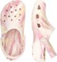 Crocs Kid's Classic Glow Marbled Clog Sandalen maat 32-33 roze beige - Thumbnail 6
