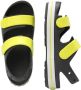 Crocs Crocband Cruiser Sandal Toddler Grijs met Gele Sandaaltjes - Thumbnail 4