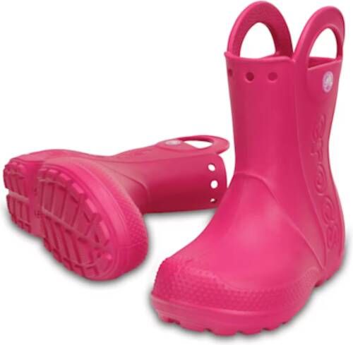 Crocs Kids Rainboot Rubberlaarzen maat C13 roze - Foto 4