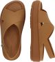 Crocs Brooklyn Luxe Cross Strap 209407-2U3 Vrouwen Bruin Sandalen - Thumbnail 3