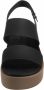 Crocs Sleehaksandaaltjes Brooklyn Low Wedge zomerschoen sandaal sleehak met modieuze plateauzool - Thumbnail 10