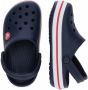 Crocs Crocband Sportieve slippers Blauw 485 -Navy Red - Thumbnail 5