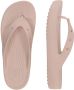 Crocs Women's Classic Platform Flip Sandalen roze - Thumbnail 3