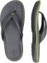 Crocs Sportieve Flip Sandaal met Logo Detail Gray Heren - Thumbnail 7