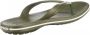Crocs Crocband Flip Sandalen maat M10 W12 olijfgroen - Thumbnail 8