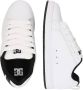 DC Shoes Leren Sneakers met Mesh Tong White Heren - Thumbnail 12