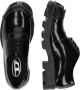 Diesel Zwarte Veterschoenen met Logo van Leer Black Heren - Thumbnail 15